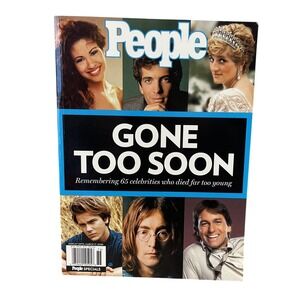 2008 People Gone Too Soon Magazine Remembering Celebrities Diana Selena‎ Lennon